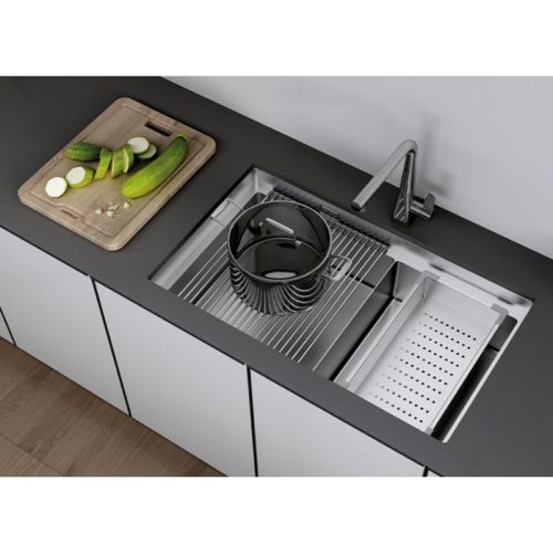 Bộ chậu rửa và phụ kiện Hafele HS21-SSN2S90 567.94.039 3 anh bo chau rua va phu kien hafele hs21 ssn2s90 567 94 039