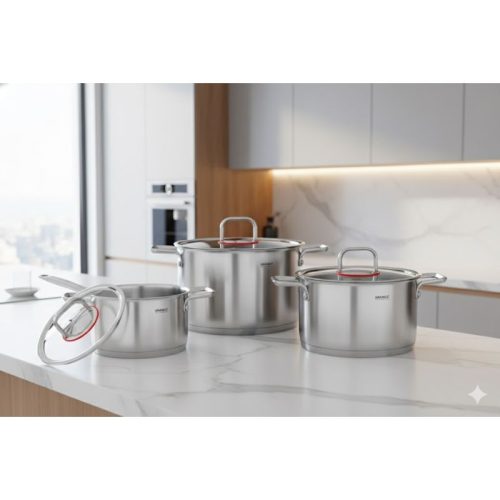 Bộ nồi GrandX GX603 NOVA 5 Ảnh bộ nồi GrandX GX603 NOVA