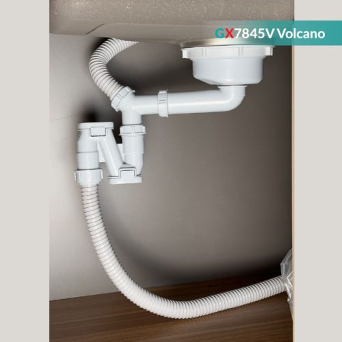 Chậu rửa bát GrandX GX7845V 4 Siphon chậu rửa bát GrandX GX7845V