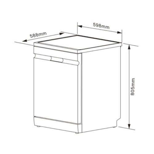 Máy rửa bát Kocher X15S 4 kich thuoc may rua bat kocher x15s