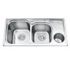 Chậu rửa bát Gorlde GD-9035 2 chau rua bat inox 2 ho gorlde gd 9035