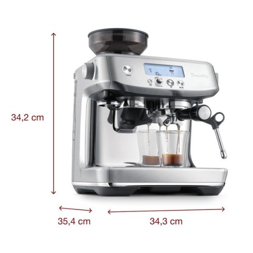 Máy pha cà phê Breville BES878BSS1BUS1 3 Kích thước Máy pha cà phê Breville BES878BSS1BUS1