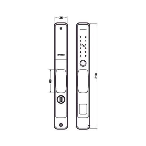 Khóa điện tử DL6600 Hafele 912.20.144 6 thong so khoa dien tu dl6600 hafele 912.20.144