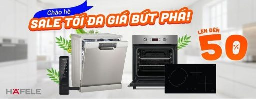 Chào hè 2026 cùng Hafele – Siêu sale bùng nổ lên tới 50%
