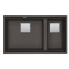 Chậu rửa đá Franke KNG 120 Slate Gray 2 chau rua da franke kng 120 slate gray