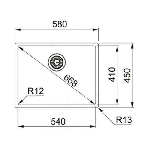 Chậu rửa bát Franke BOX 210-54 127.0433.023 3 kich thuoc chau rua bat franke box 210 54 127 0433 023