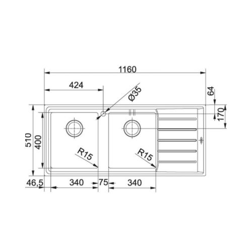 Chậu rửa bát Franke BOX 220-36 127.0434.706 4 kich thuoc chau rua bat franke box 220 36 127 0434 706