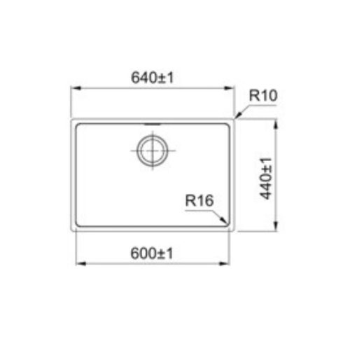 Chậu rửa bát Franke FEX 210-50 127.0588.127 3 kich thuoc chau rua bat franke fex 210 50 127 0588 127