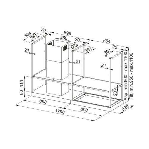 kich thuoc may hut mui dao franke mythos t shelf