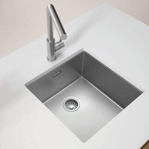 Chậu rửa chén bát inox HS24-SSN1S-440 Hafele 567.24.447 3 Ảnh chậu rửa chén bát inox HS24-SSN1S-440 Hafele 567.24.447