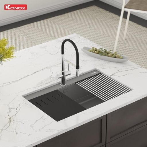 Cửa hàng Konox chính hãng gần chung cư Ponte Đà Nẵng - Địa chỉ mua thiết bị bếp chính hãng 11 chậu rửa bát konox