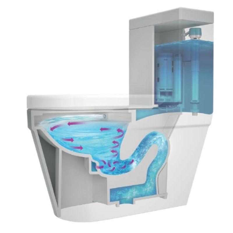 Hình ảnh bồn cầu một khối Hafele 588.82.438 Hình ảnh bồn cầu một khối Hafele 588.82.438