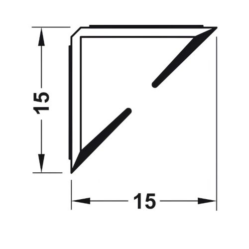 Đệm cửa chống khói Hafele 950.11.151 B 12x2400mm 6 kich thuoc 1 dem cua chong khoi hafele 950 11 151 b 12x2400mm