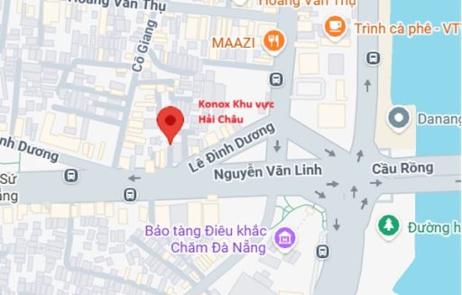 Cửa hàng Konox chính hãng gần chung cư Ponte Đà Nẵng - Địa chỉ mua thiết bị bếp chính hãng 8 Konox khu vực Hải Châu