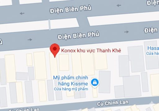 Cửa hàng Konox chính hãng gần chung cư Ponte Đà Nẵng - Địa chỉ mua thiết bị bếp chính hãng 9 Konox khu vực Thanh Khê