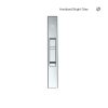 Tay nắm âm cửa nhôm Hafele HL252A-Fork 904.00.565 2 tay nam am cua nhom hafele hl252a fork 904 00 565