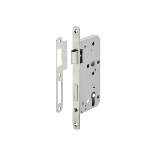 Thân khóa 60/24 inox mờ Hafele 911.02.468