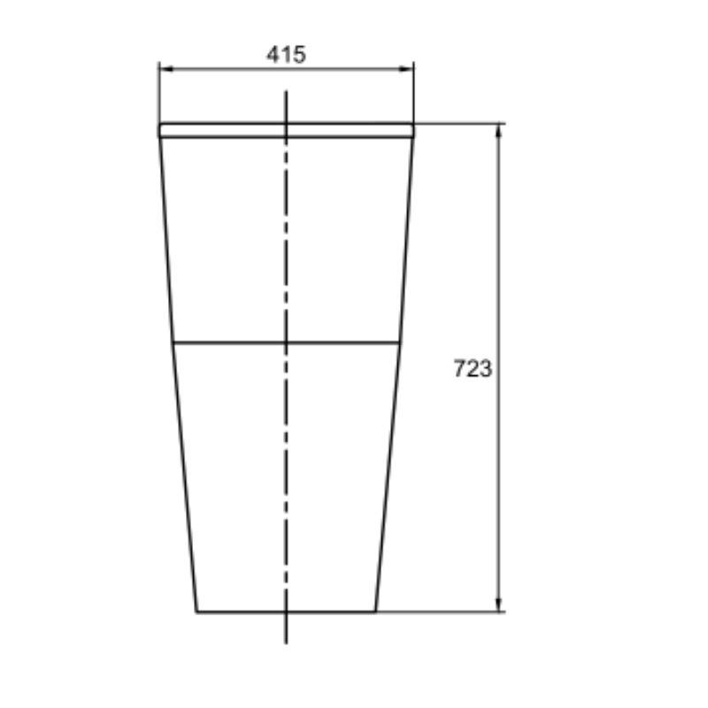 Thông số bồn cầu một khối Hafele 588.82.439 Thông số bồn cầu một khối Hafele 588.82.439