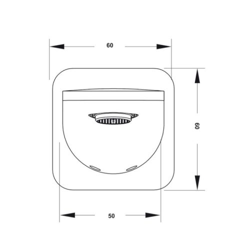 Thông số vòi xả bồn 1 đường nước 160 Kobe đen Hafele 589.15.090