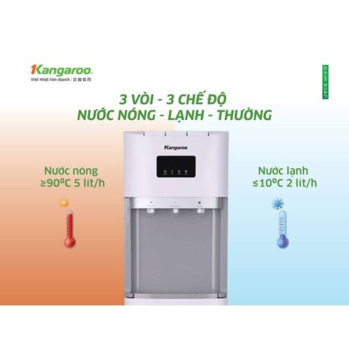 Cây nước nóng lạnh nước uống Kangaroo KGWD03B1D 4 voi cay nuoc nong lanh nuoc uong kangaroo kgwd03b1d