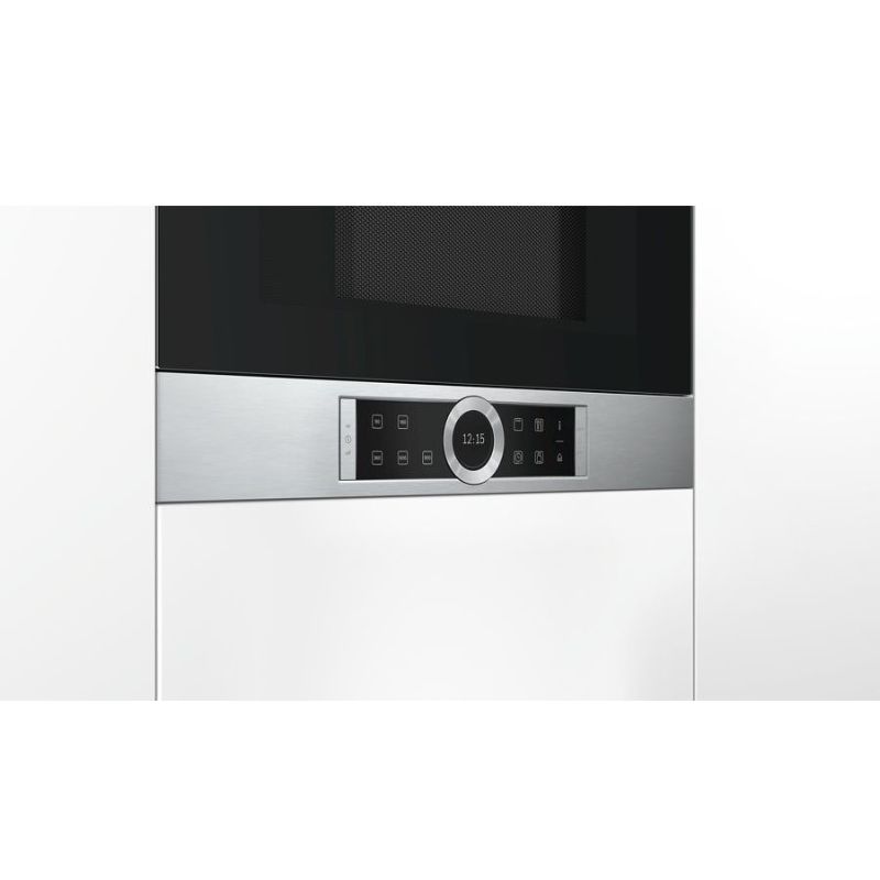 Ảnh thực tế lò vi sóng âm tủ 21L Bosch BER634GS1 Ảnh thực tế lò vi sóng âm tủ 21L Bosch BER634GS1
