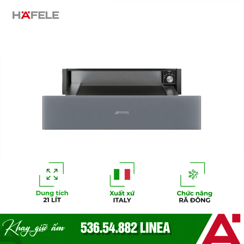 Khay giữ ấm, làm nóng thực phẩm Hafele LINEA 536.54.882