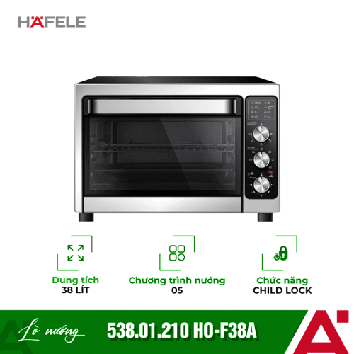 Lò nướng điện độc lập Hafele HO-F38A 538.01.210