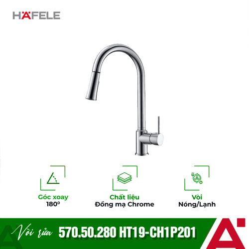 Vòi rửa chén Hafele Phoebe 570.50.280