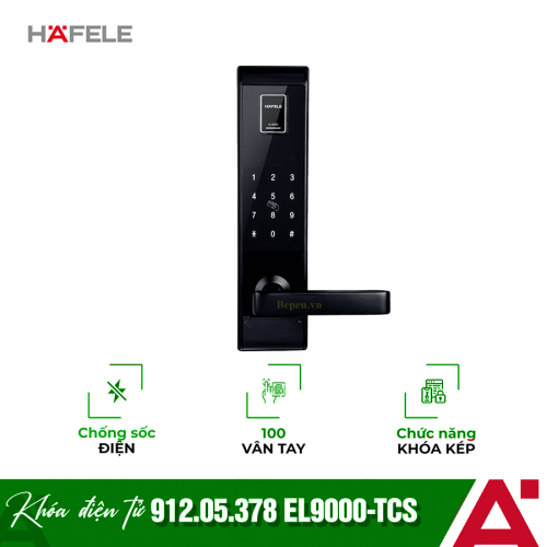Khóa cửa điện tử Hafele EL9000-TCS 912.05.378