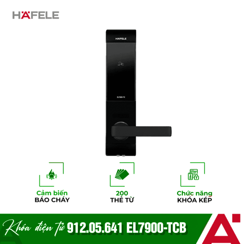 Khóa cửa điện tử Hafele EL7900-TCB 912.05.641