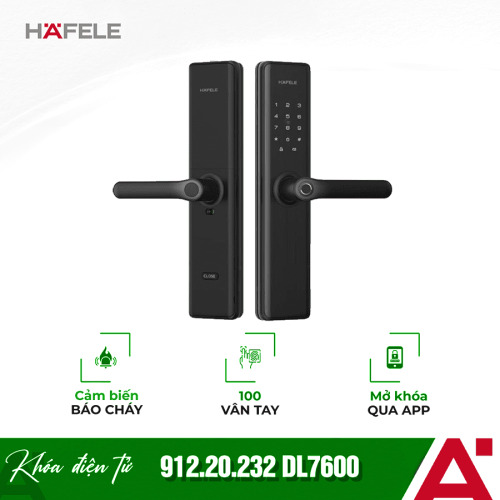 Khóa cửa điện tử Hafele DL7600 912.20.232
