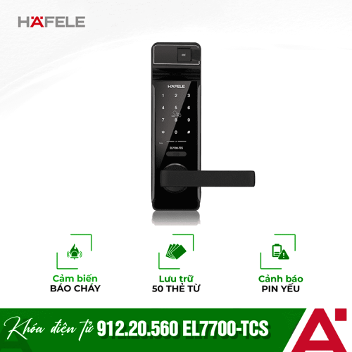 Khóa điện tử Hafele EL7700-TCS 912.20.560