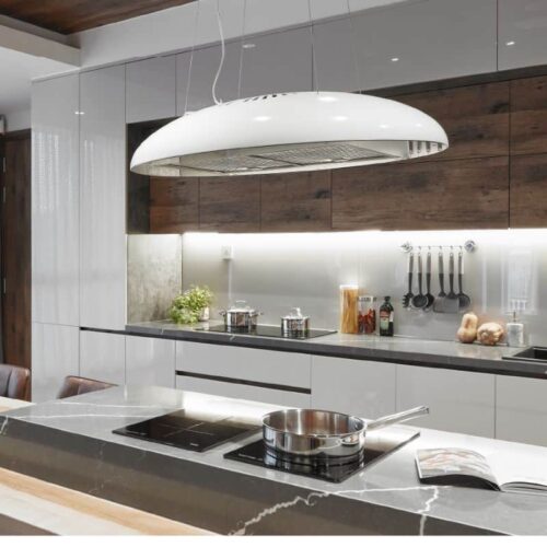 Ảnh thực tế máy hút khói khử mùi MALLOCA ECLIPSE - K600
