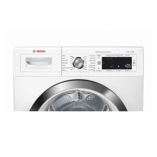 Bảng điều khiển máy sấy quần áo Bosch WTW87561GB