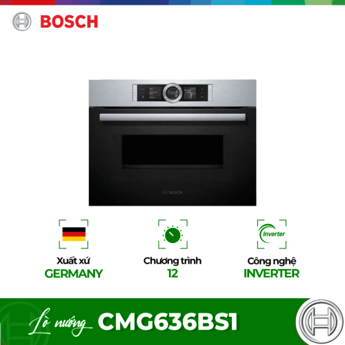 Lò nướng kèm vi sóng Bosch CMG636BS1