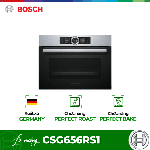 Lò nướng kết hợp hấp Bosch CSG656RS1