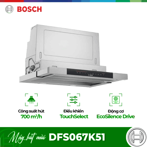 Máy hút mùi Bosch DFS067K51 Serie 8