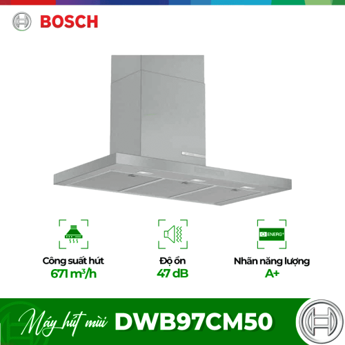Máy hút mùi BOSCH DWB97CM50 Serie 6