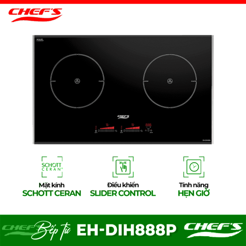 Bếp từ đôi Chefs EH-DIH888P
