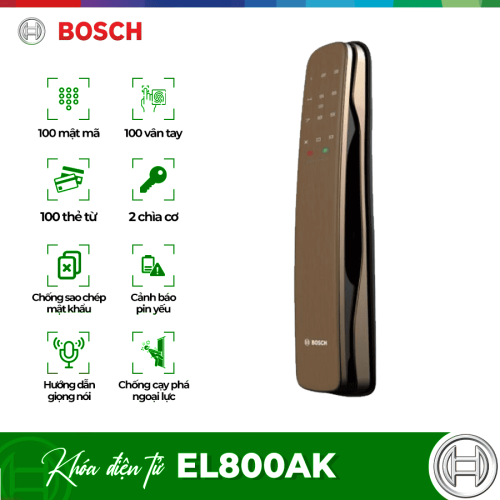 Khóa cửa điện tử Bosch EL800AK
