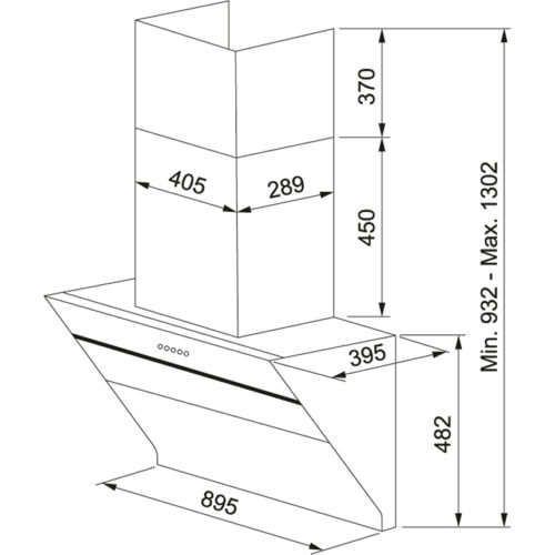 Máy hút áp tường Franke Onyx CXW-220-FC921M 330.0539.171 4 franke onyx cxw 220 fc921m 1
