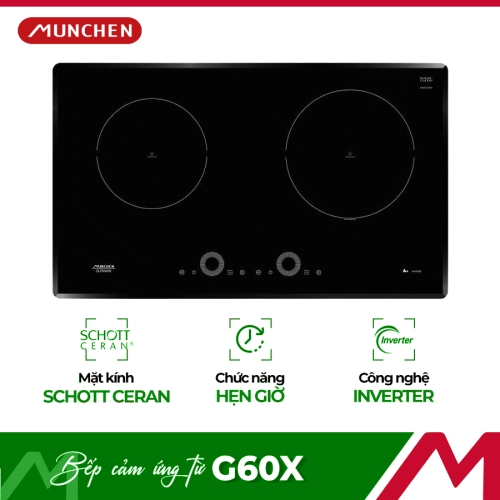 Bếp cảm ứng từ Munchen G60X