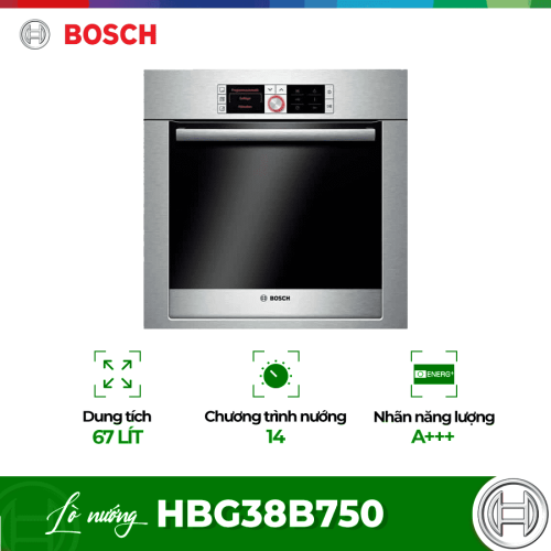 LÒ NƯỚNG BOSCH HBG38B750