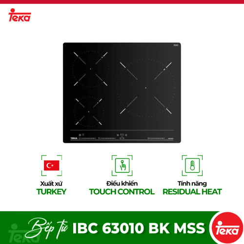 Bếp điện từ TEKA IBC 63010 BK MSS PROJECT REPLACE IB 6310 112520006