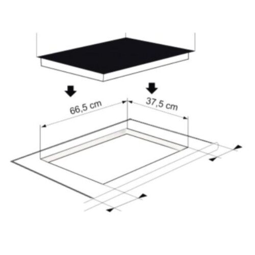 Kích thước bếp cảm ứng từ Munchen GM 8226