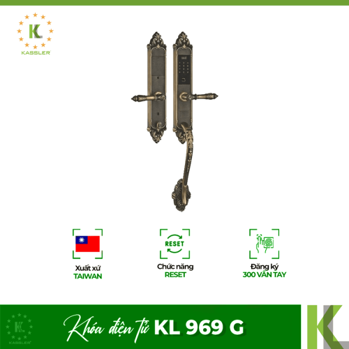 Khóa cửa điện tử Kassler KL 969 G