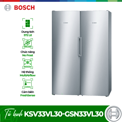 Tủ lạnh cỡ lớn Bosch KSV33VL30-GSN33VL30