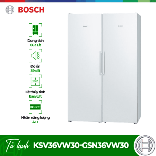 Tủ lạnh cỡ lớn Bosch KSV36VW30-GSN36VW30
