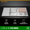 Chậu rửa bát Malloca MS 8815L ( Cánh trái) 2 ms 8815l optimized