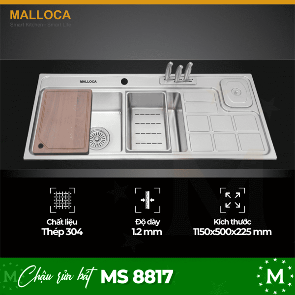Chậu rửa bát Malloca MS 8817 4 ms 8817 optimized